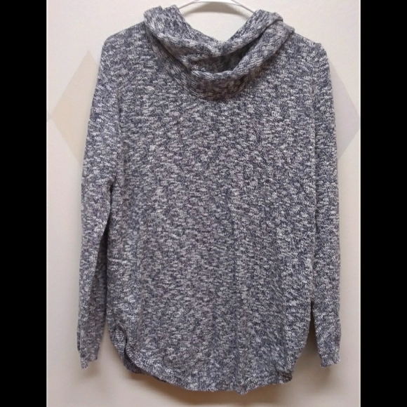Old Navy maternity heathered sweater cowl neck L - Picture 1 of 10